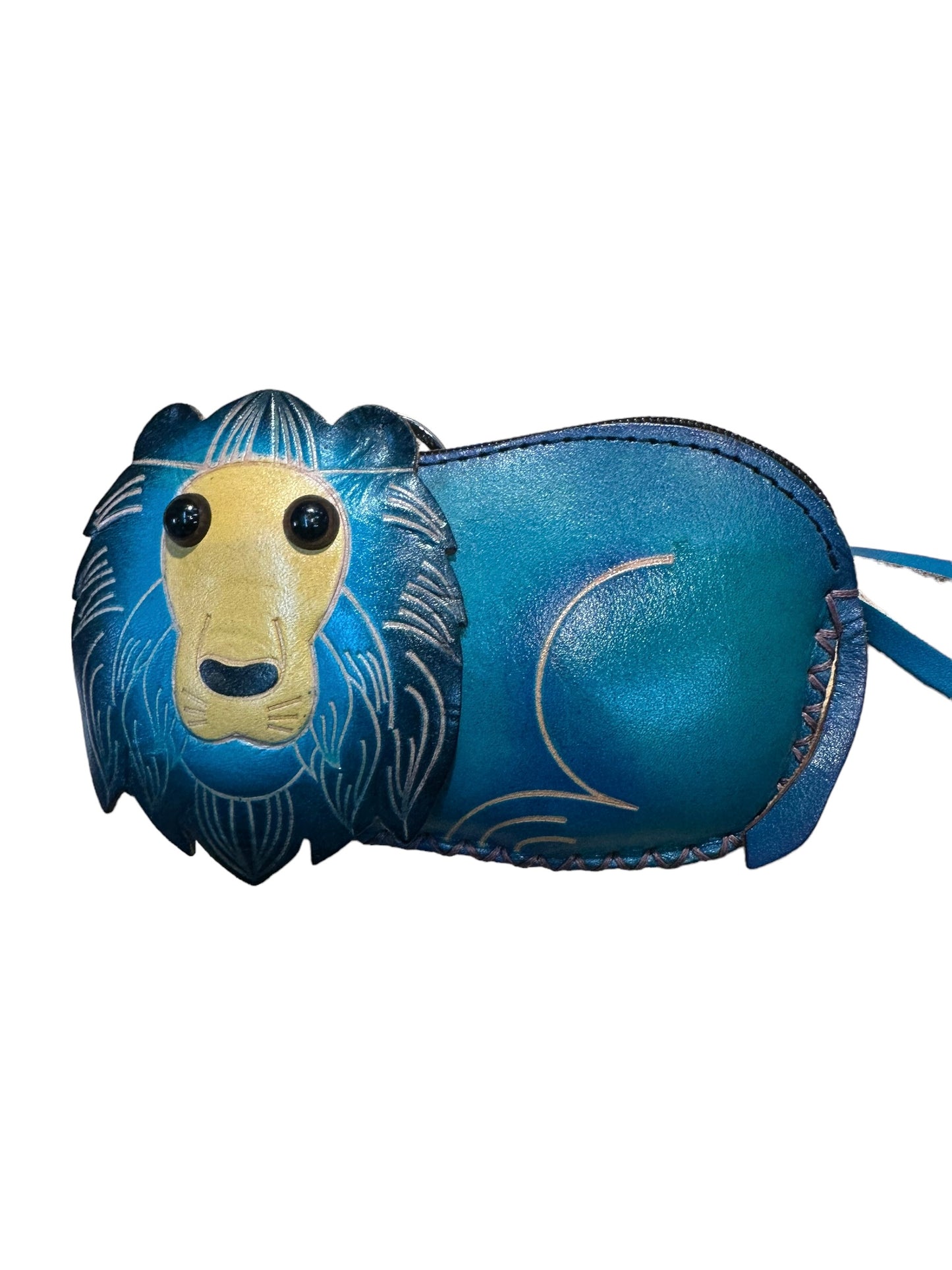 Leather animal coin purse