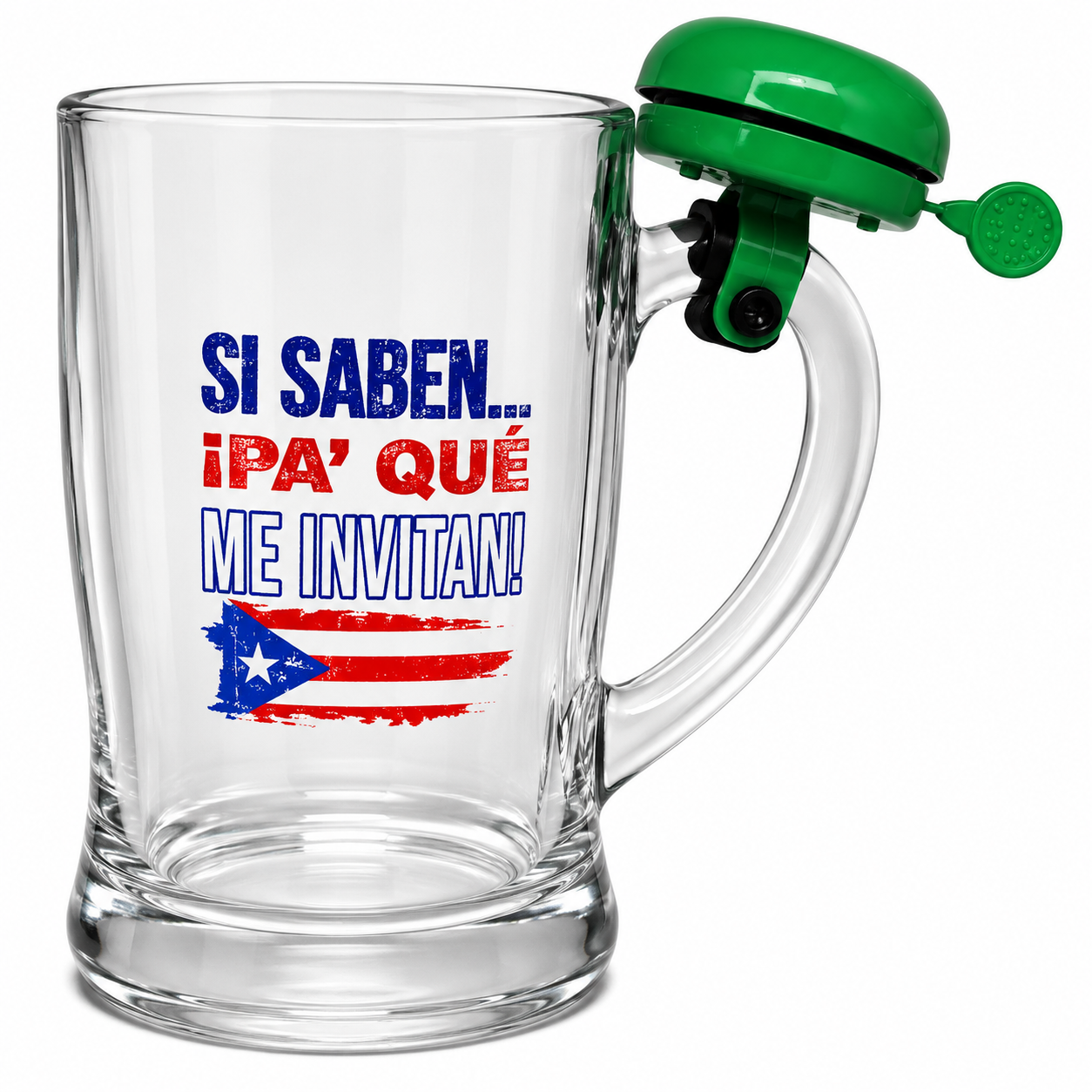 Beer mug with bell