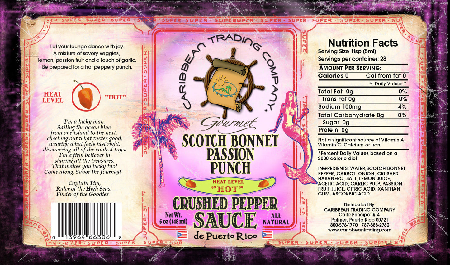 Caribbean hot sauce