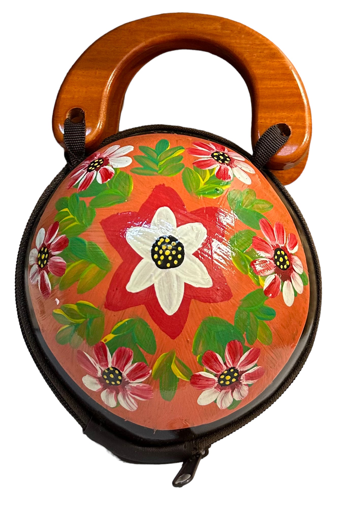 Round Coconut shell bag