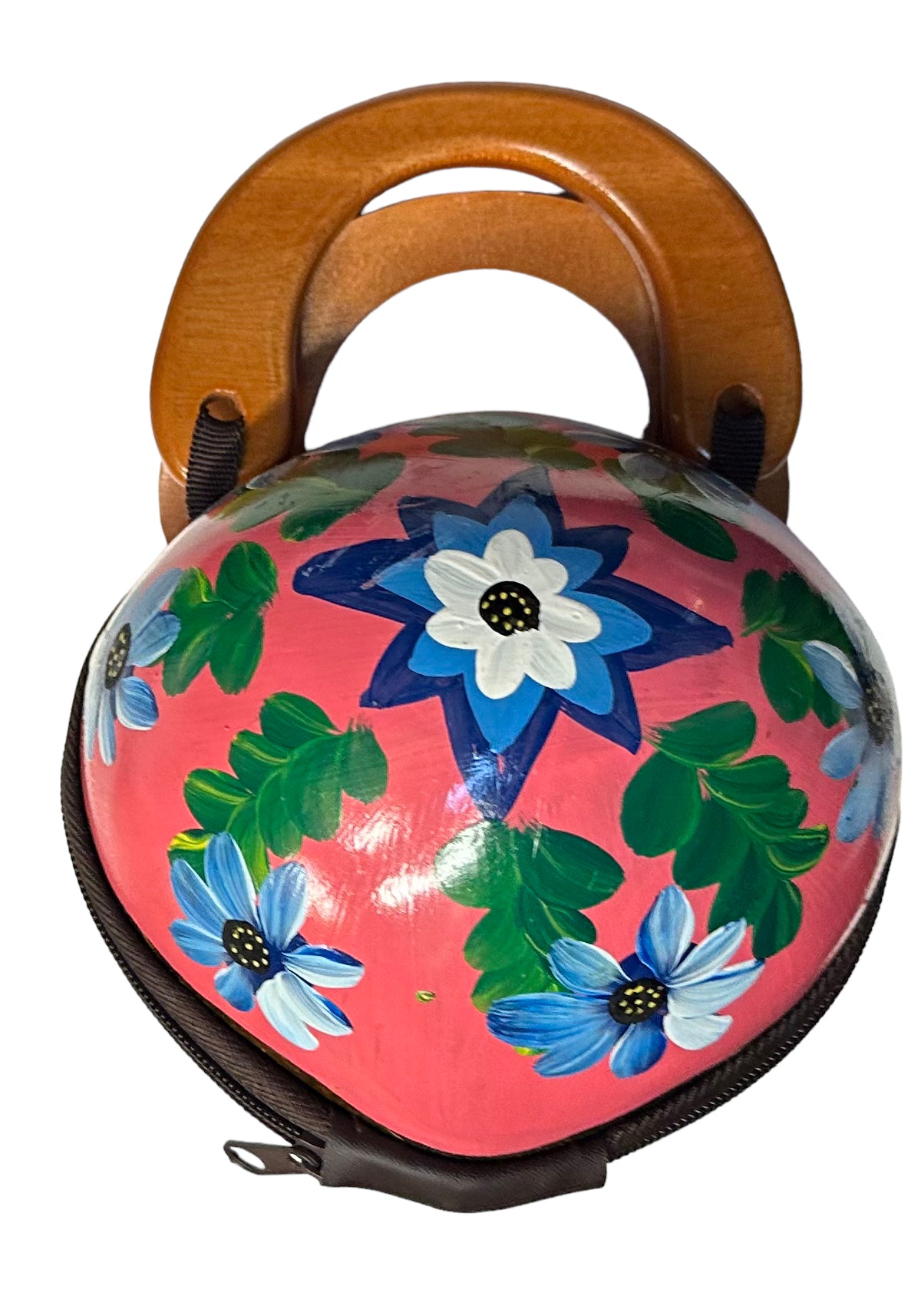 Round Coconut shell bag