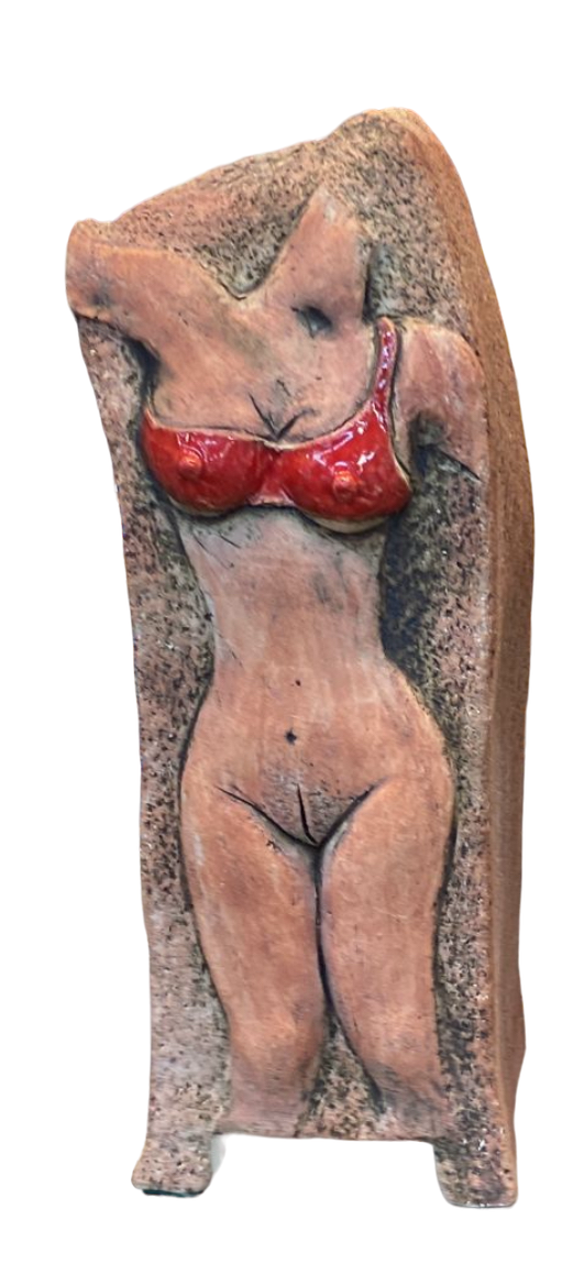 Ceramic vase abstract