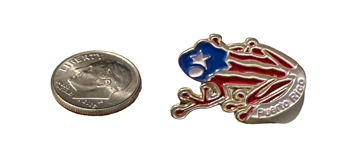 Puerto Rico souvenirs lapel pins