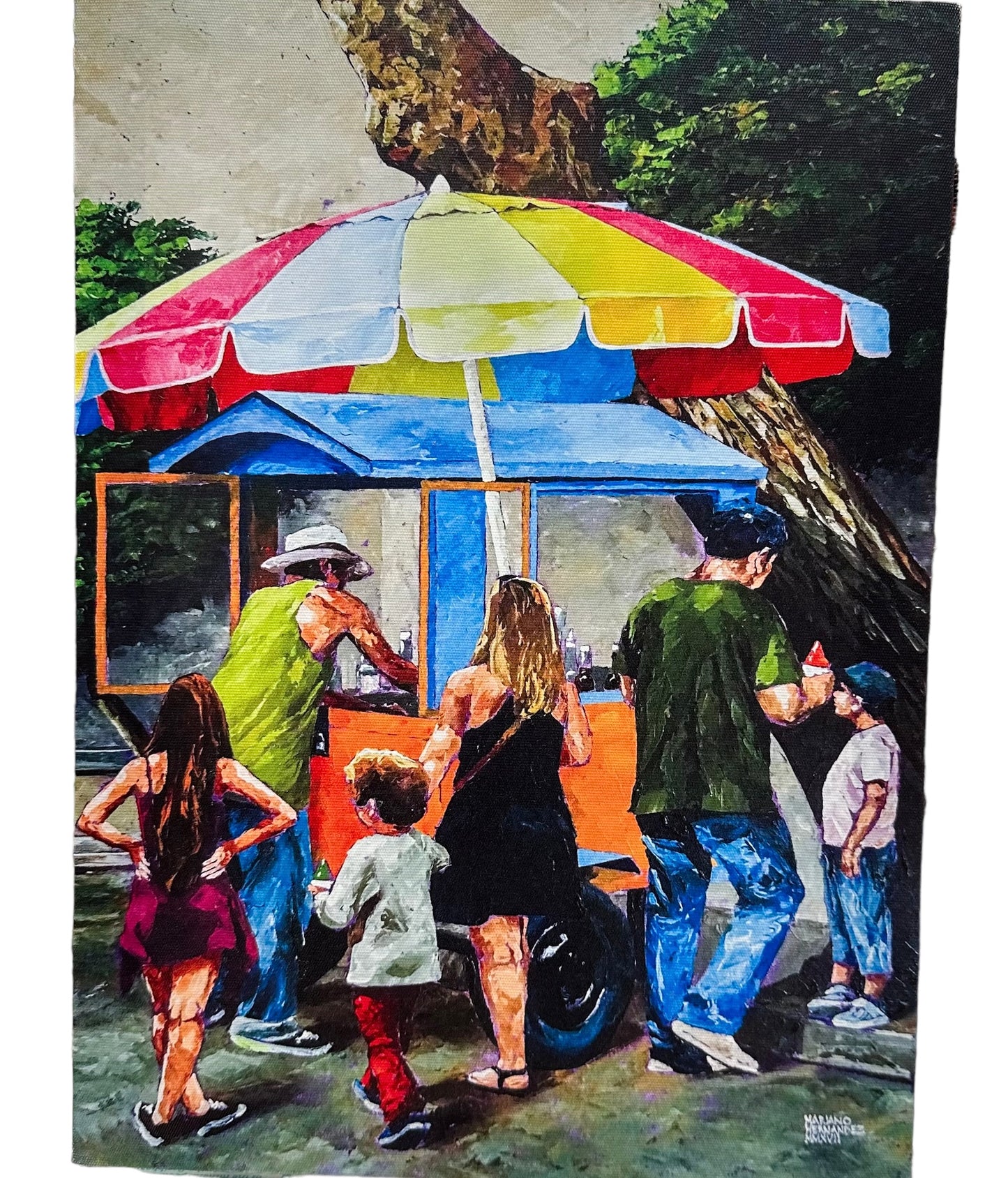 Prints on canvas Puerto Rico 3