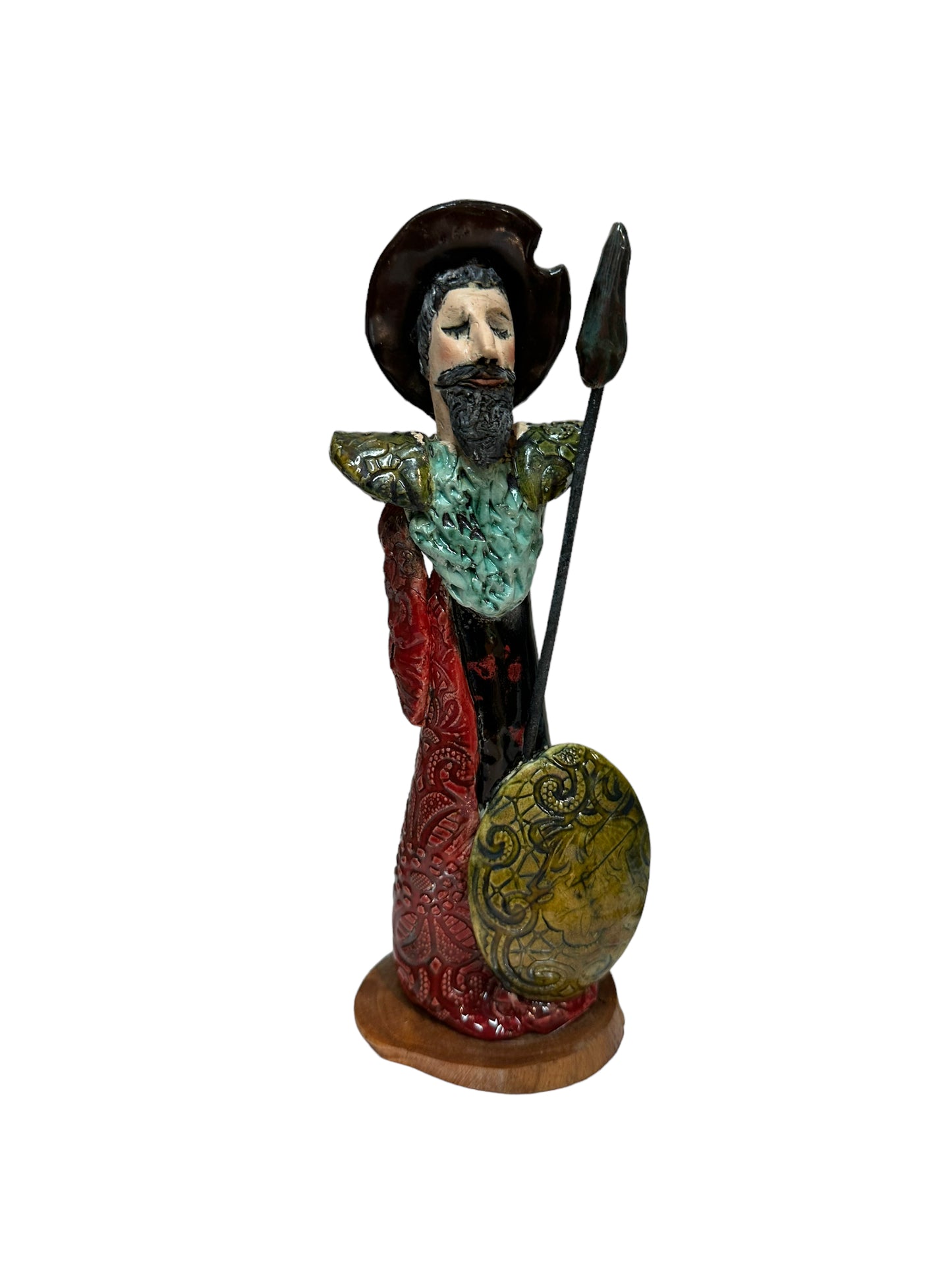 Ceramic quijote