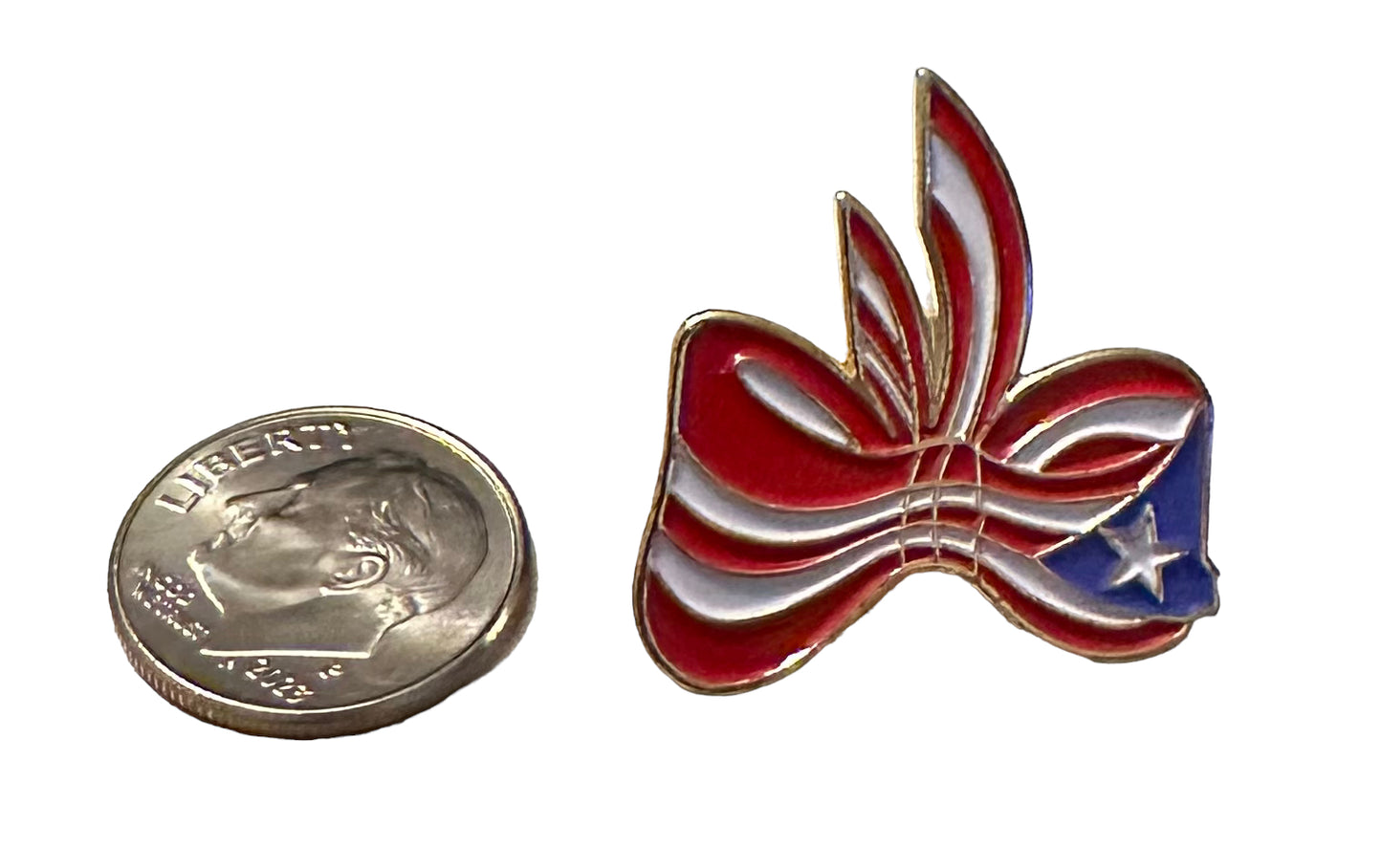 Puerto Rico souvenirs lapel pins