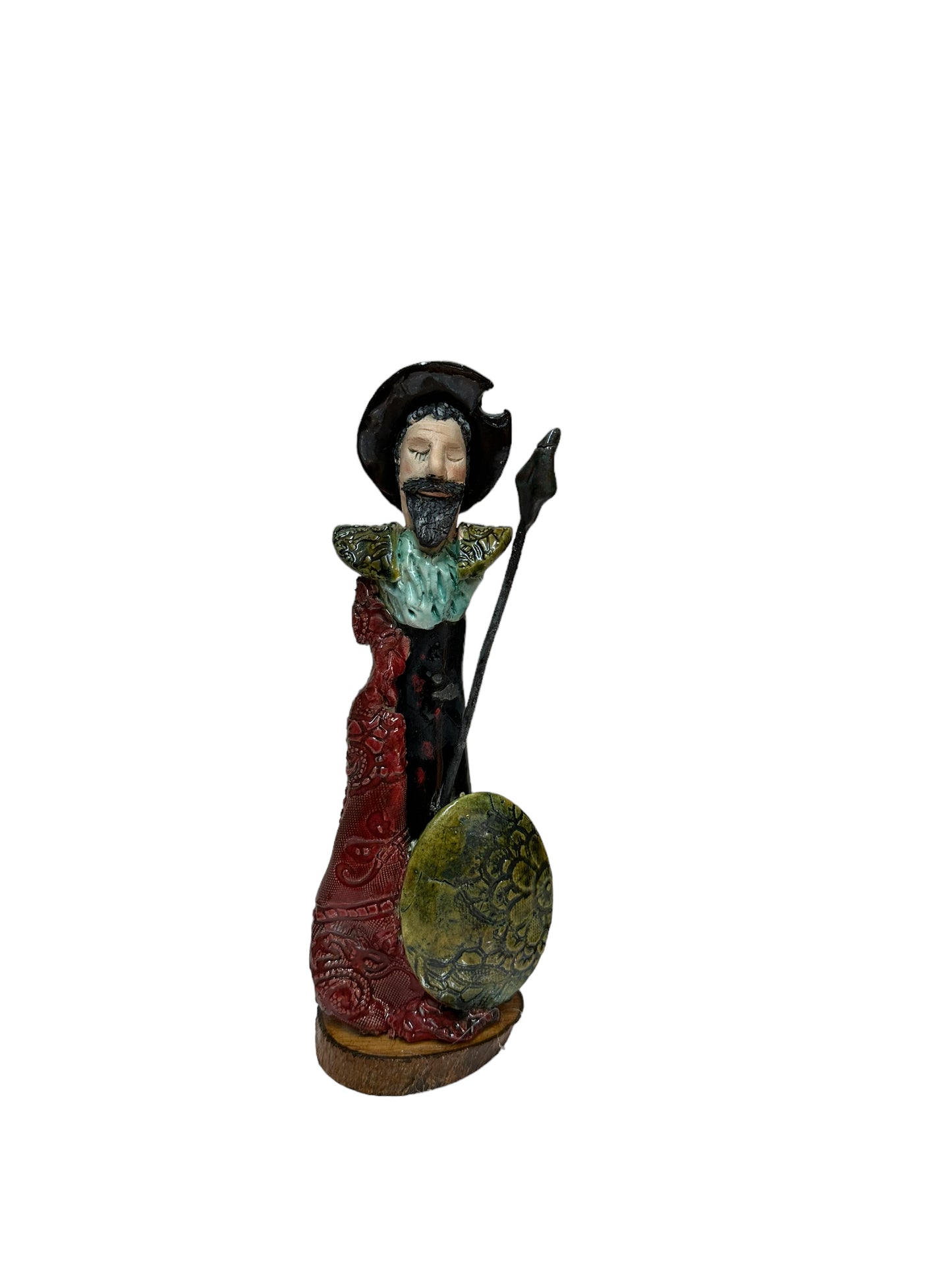 Ceramic quijote