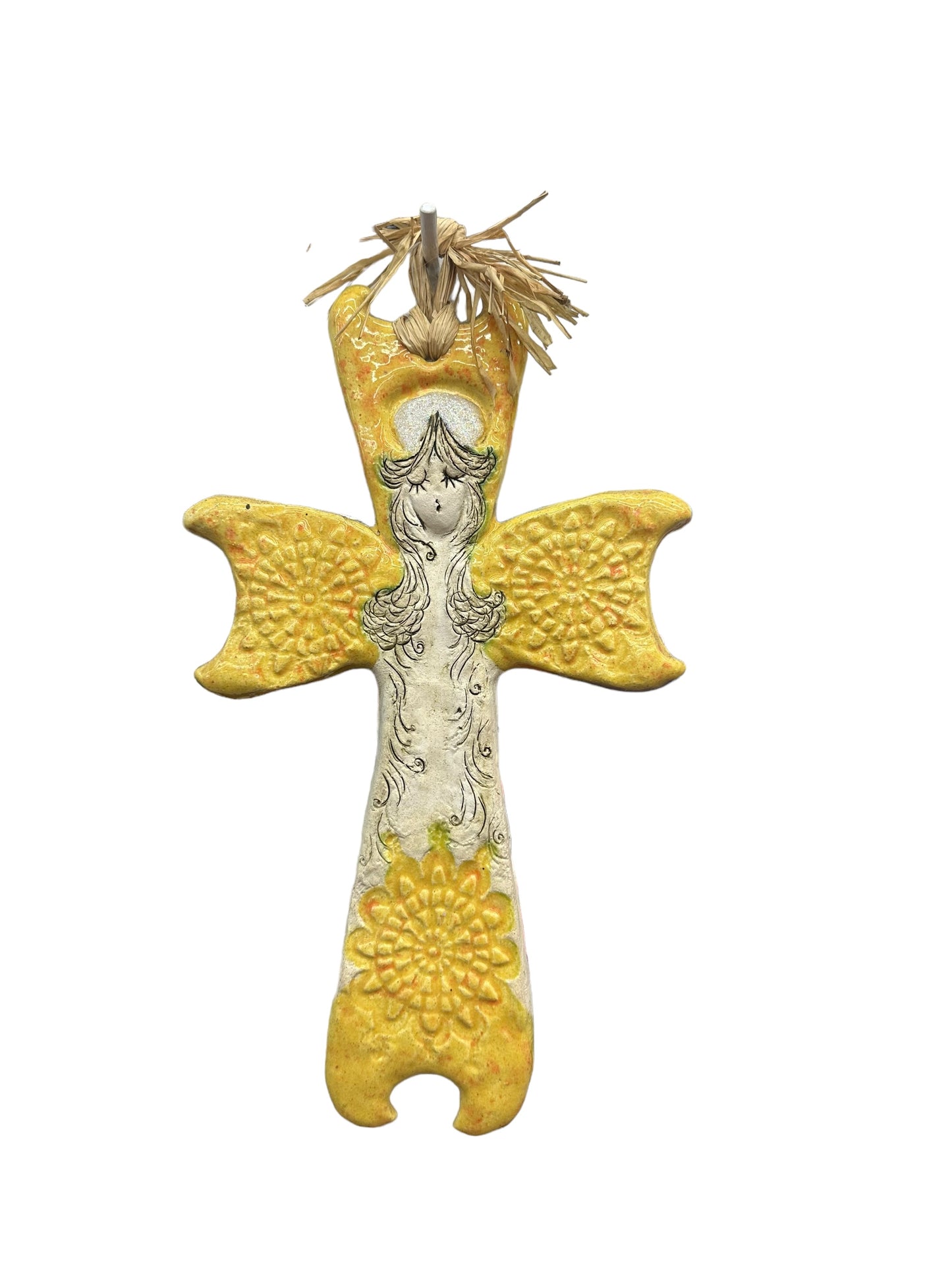ceramic Cross Angel