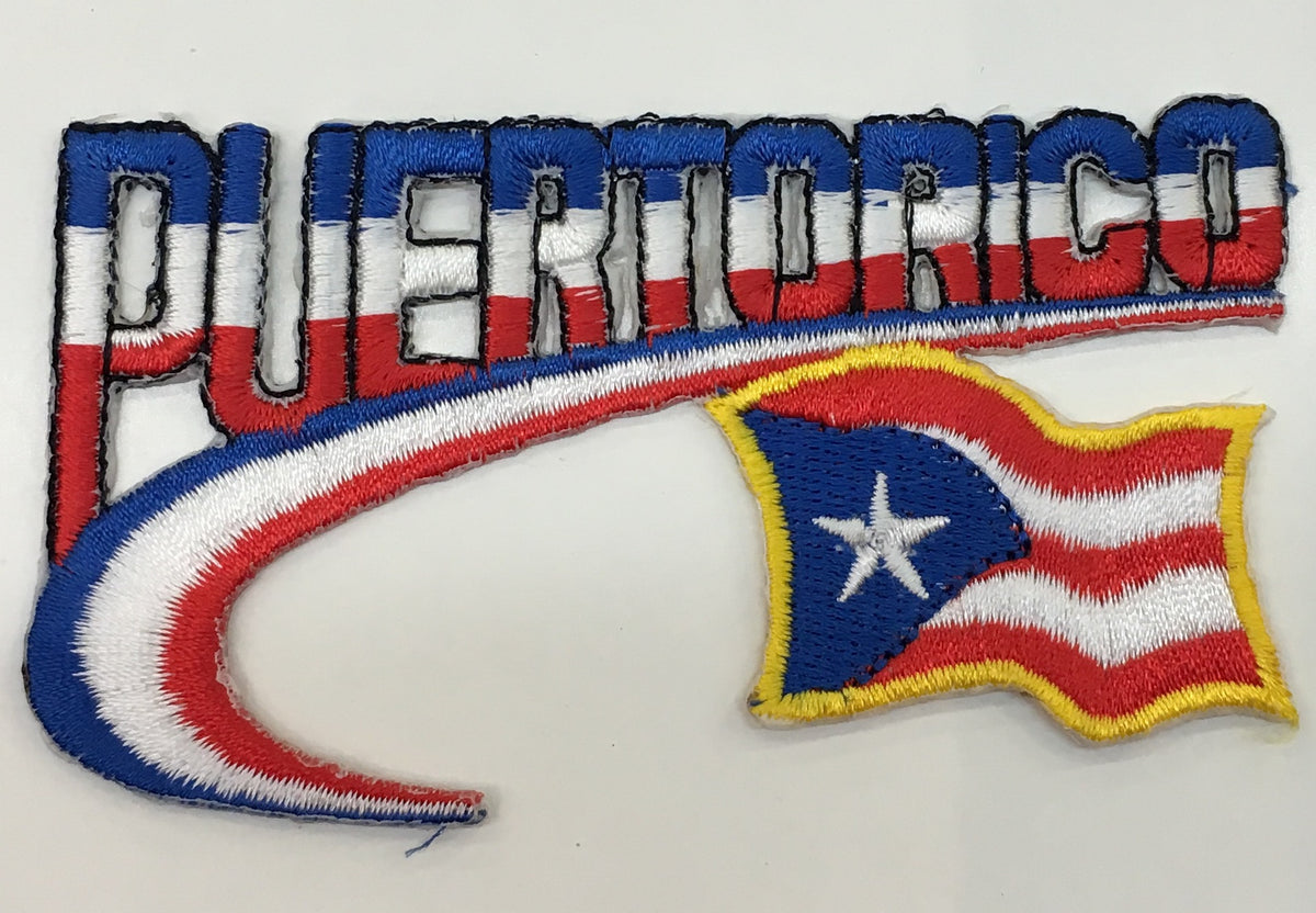 Puerto Rico souvenirs patches/parchos