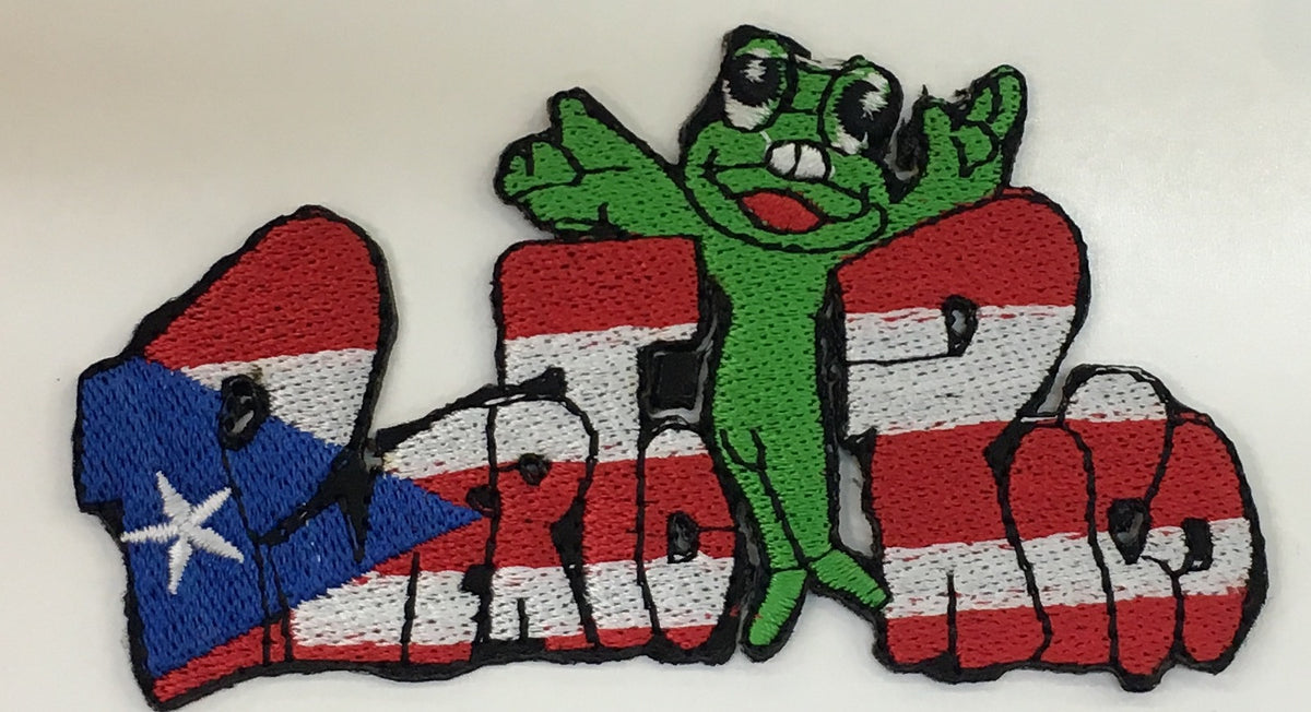 Puerto Rico souvenirs patches/parchos