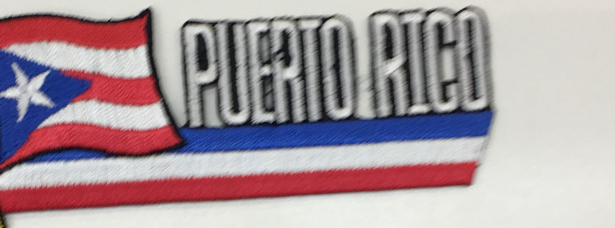 Puerto Rico souvenirs patches/parchos
