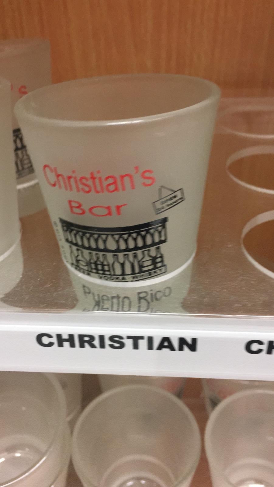Personalized shot glasses