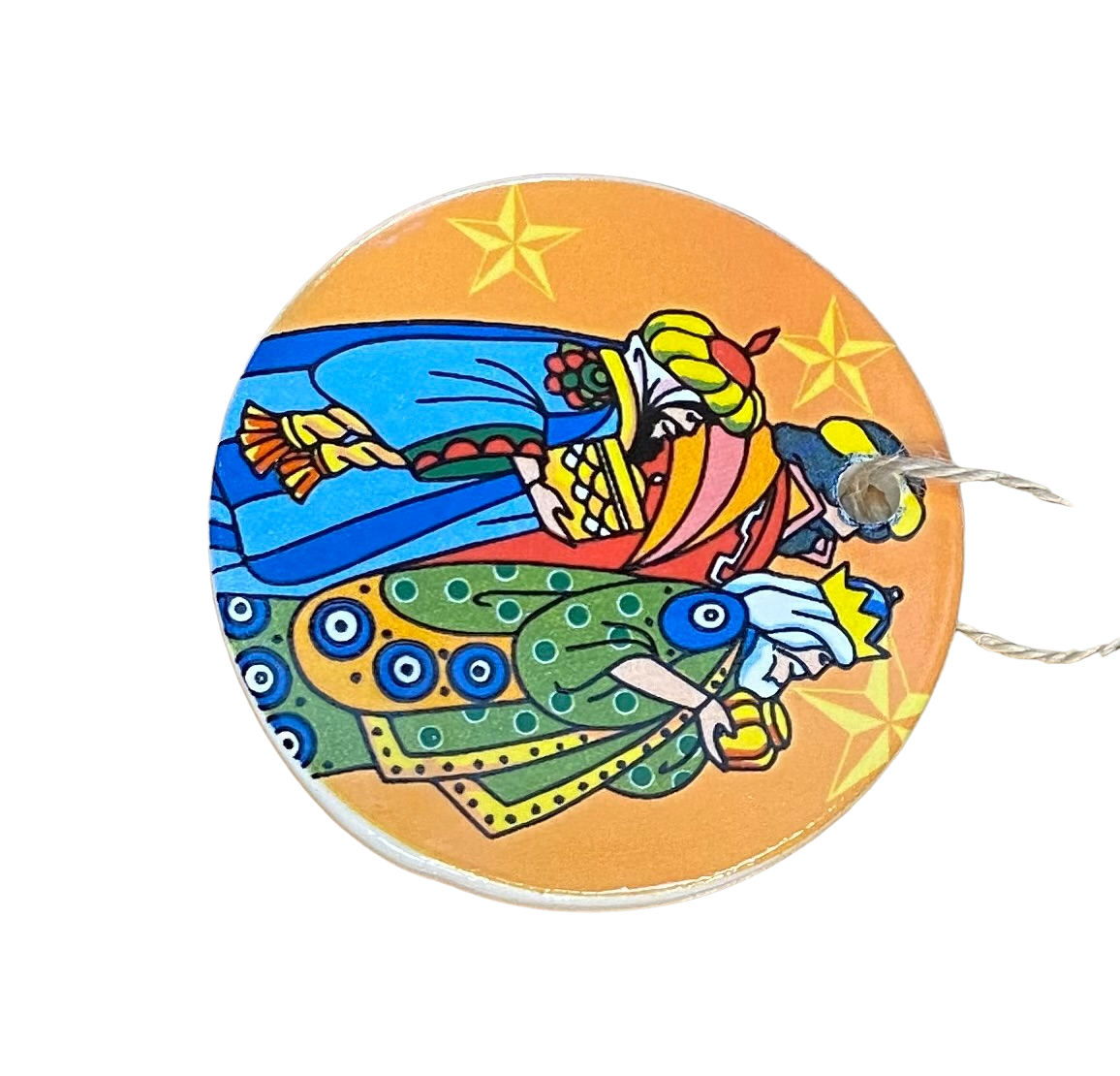 Ornaments three kings flag