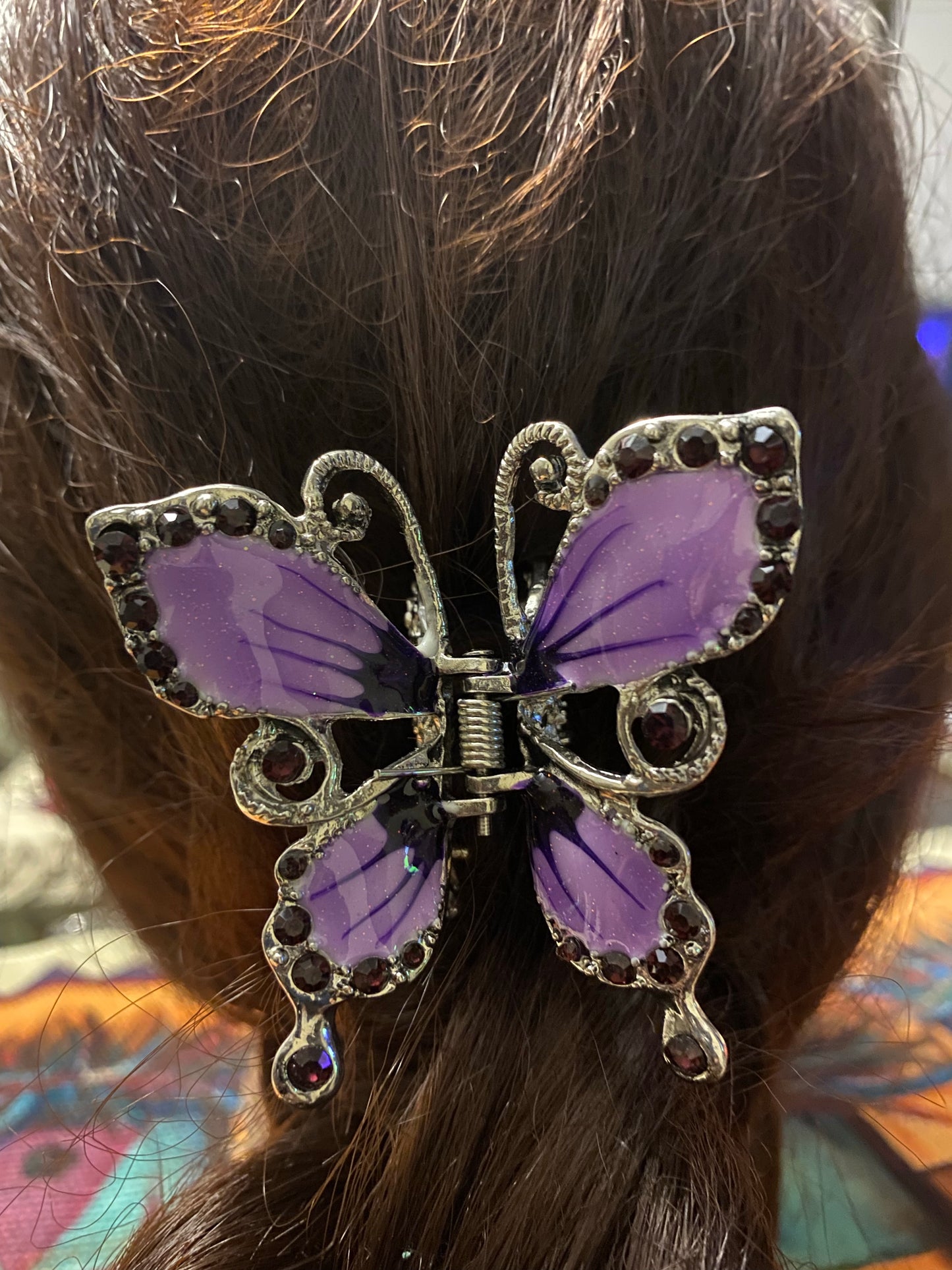 Butterfly hair clip