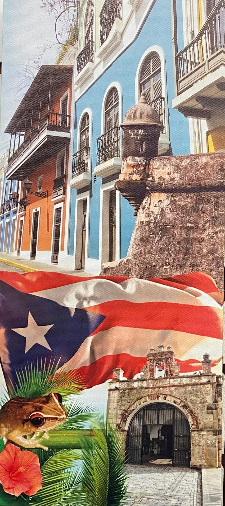 Prints on canvas Puerto Rico 2