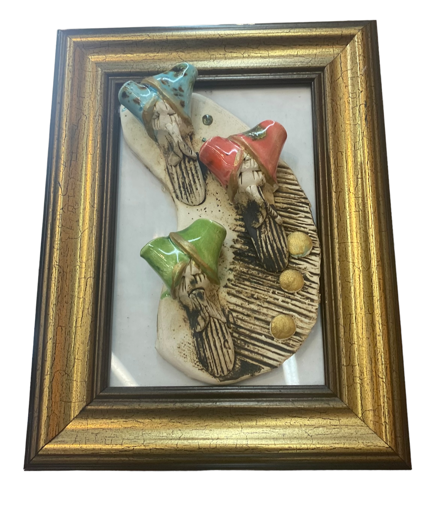 Ceramic three kings frame