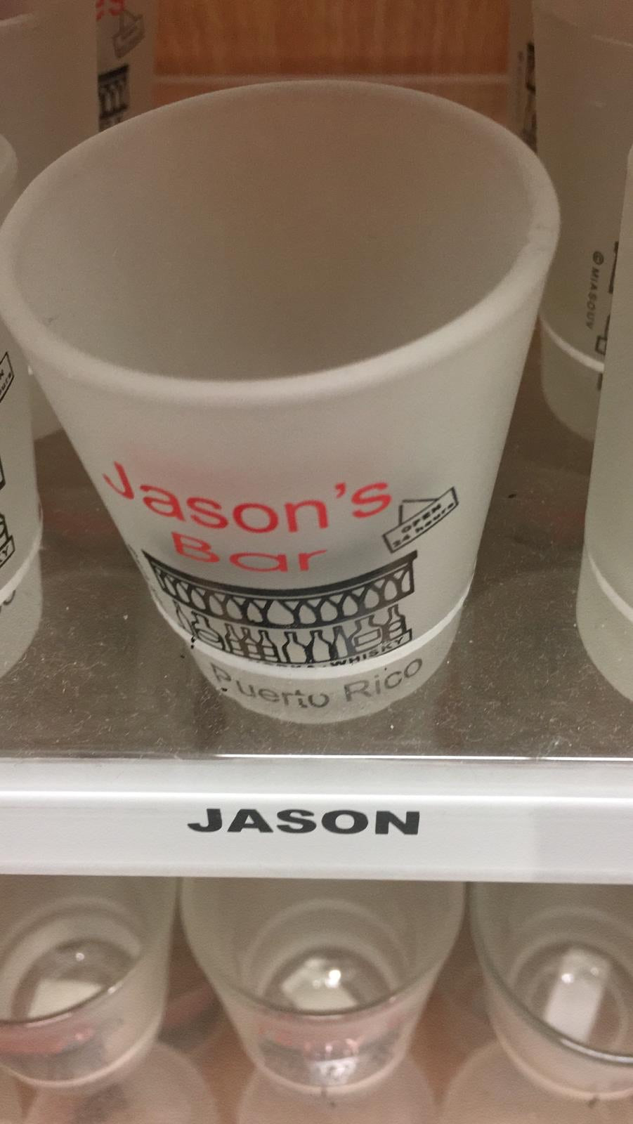 Personalized shot glasses
