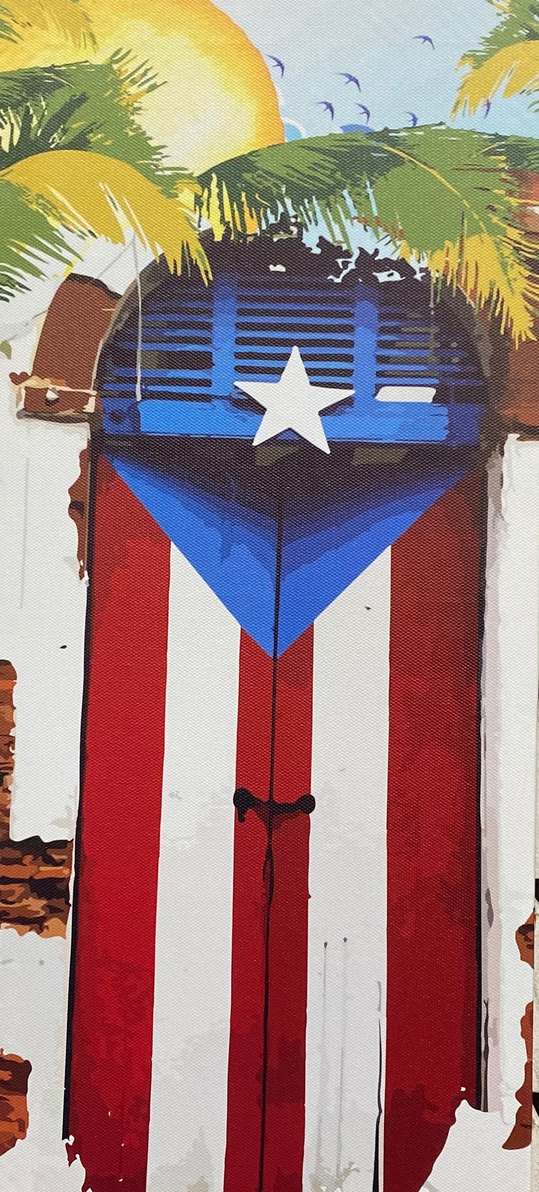Prints on canvas Puerto Rico 2