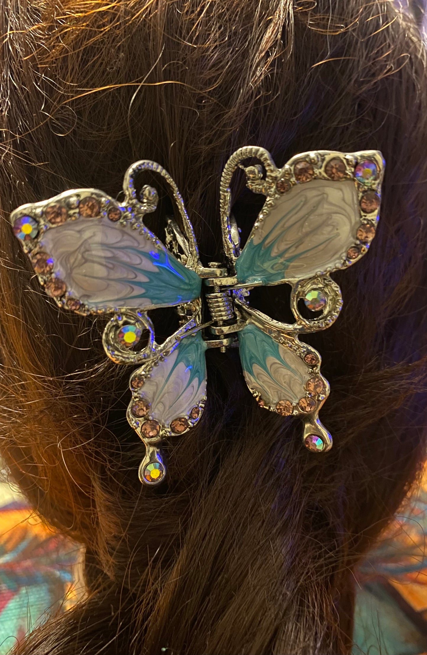 Butterfly hair clip