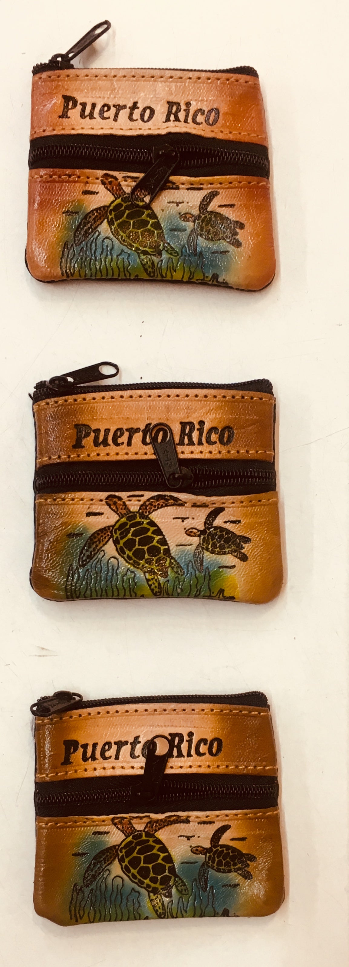 Leather coin bags