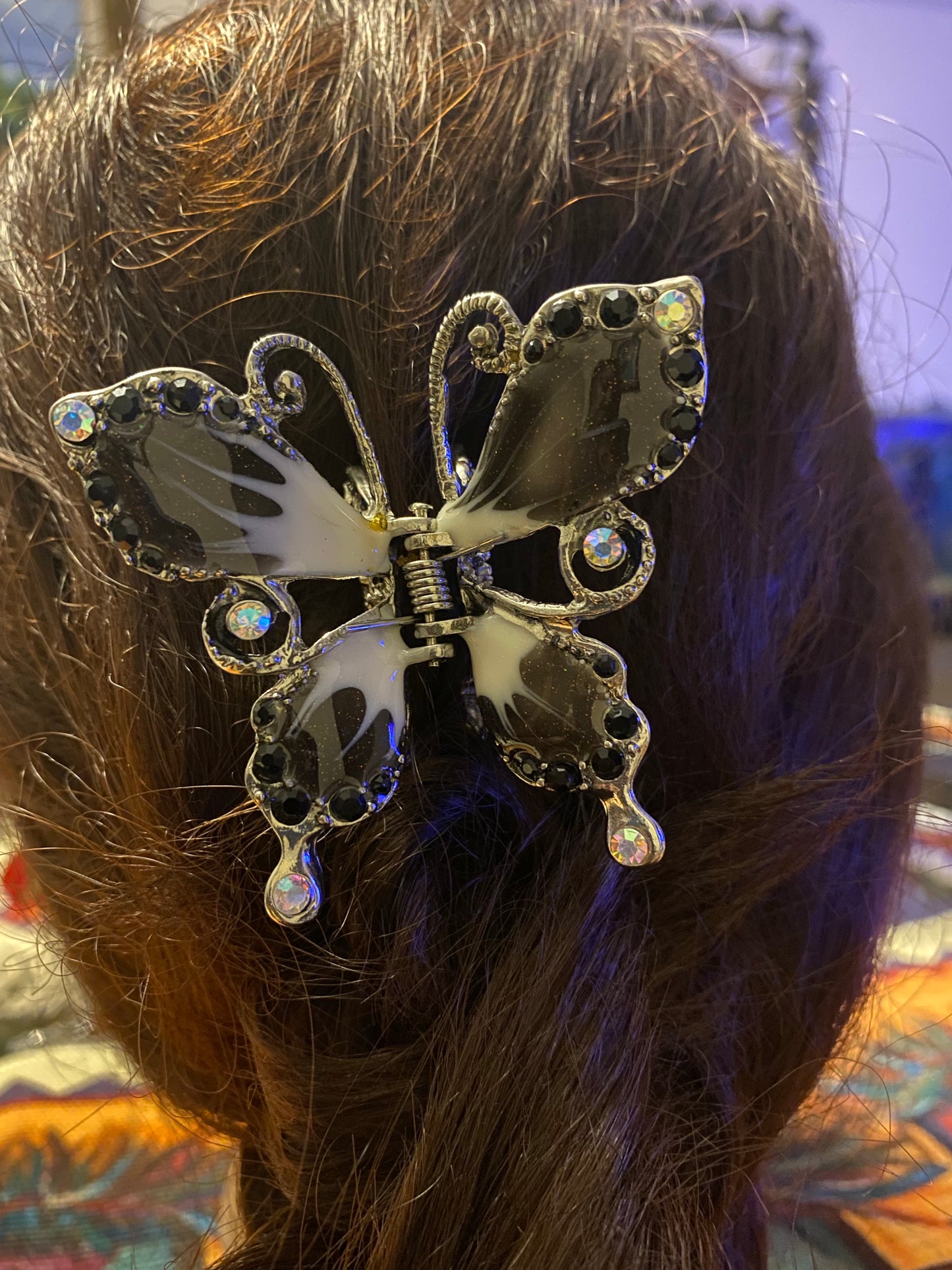 Butterfly hair clip