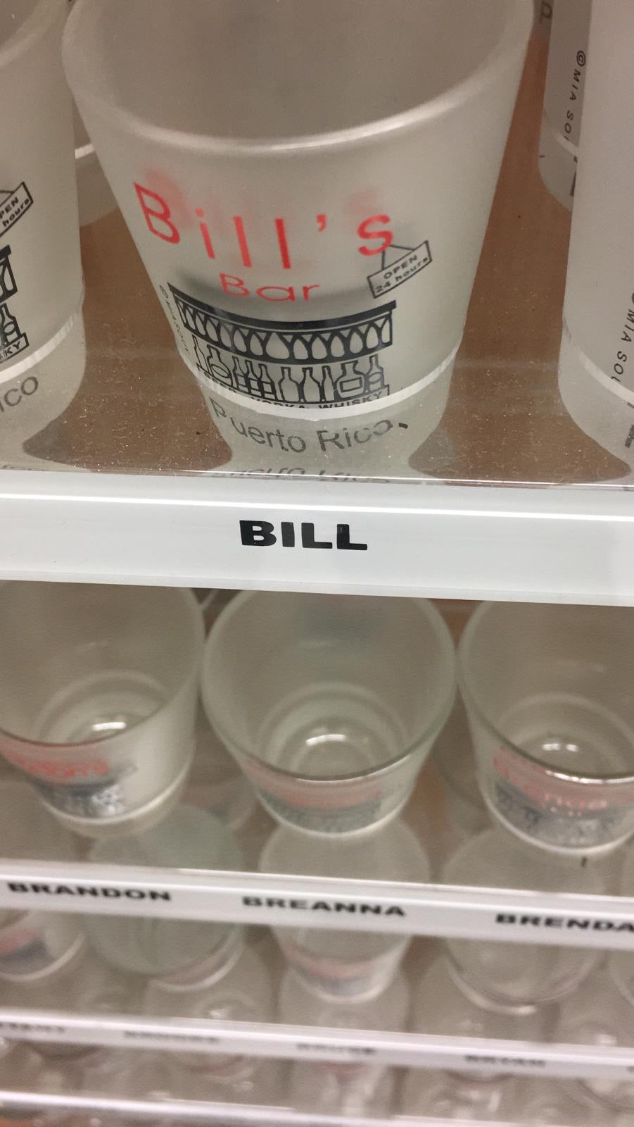 Personalized shot glasses
