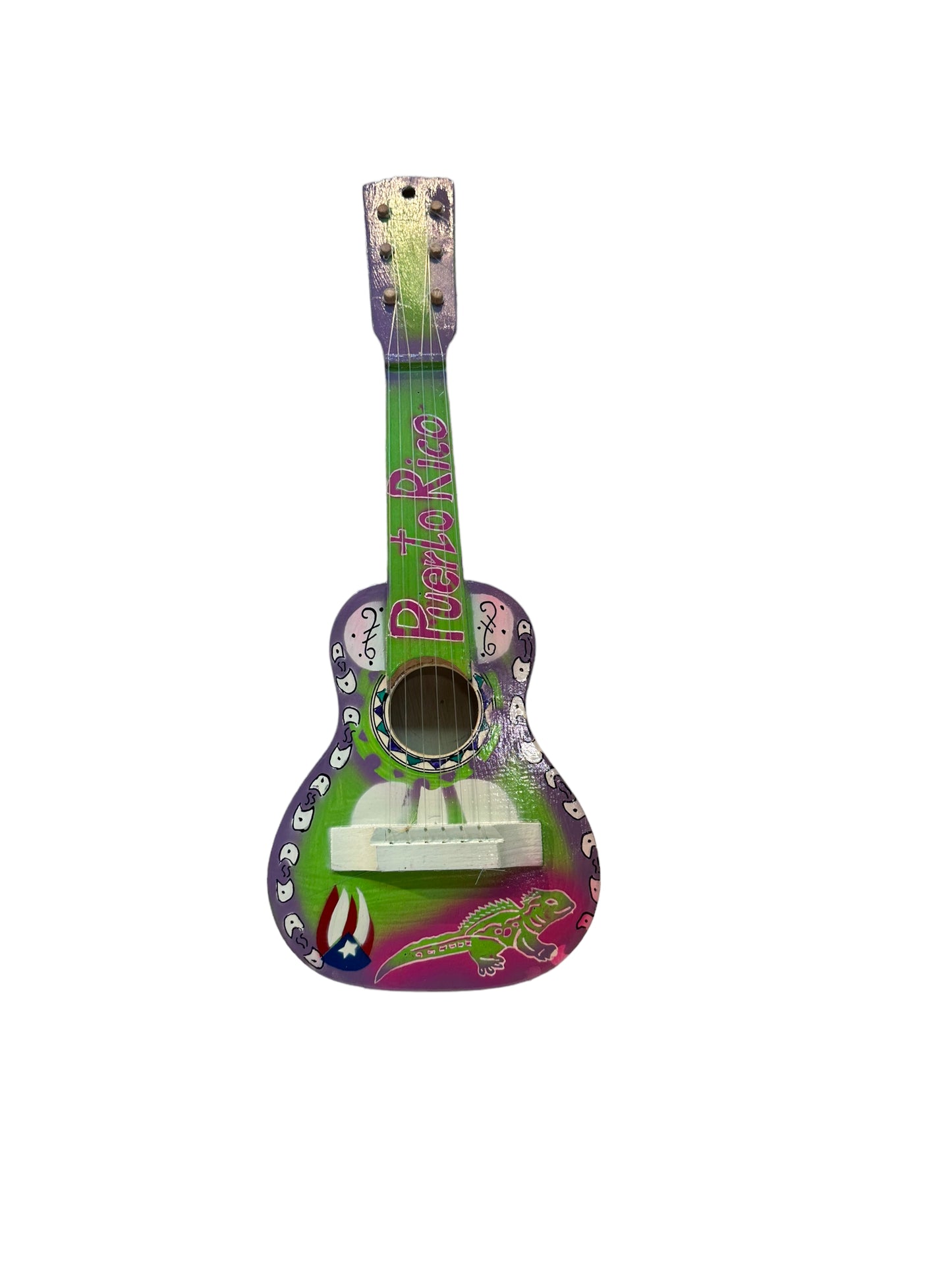 wooden guitar Puerto Rico