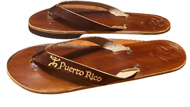 Leather sandals Puerto Rico 1