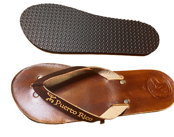 Leather sandals Puerto Rico 1
