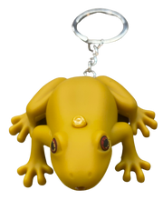 Singing coqui keychains