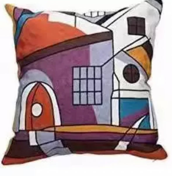 Embroidery pillows