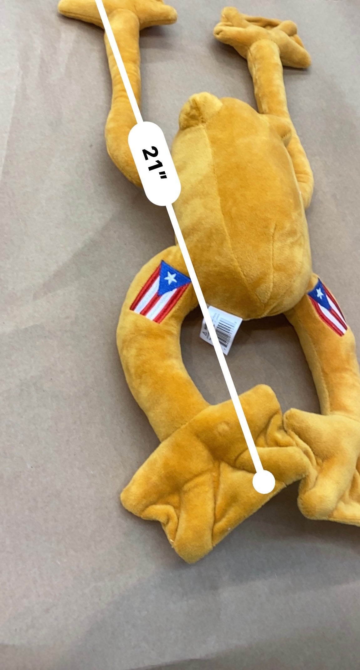 Stuffed coqui xl