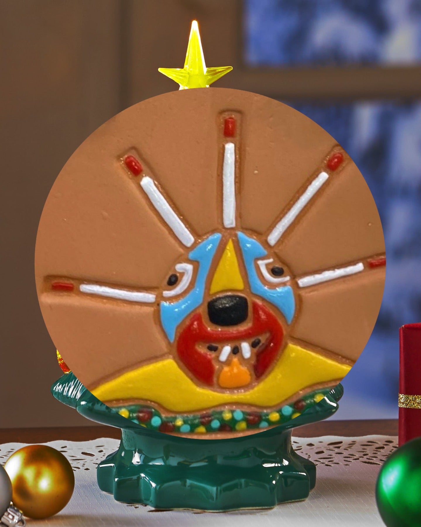 Ceramic Christmas ornaments 1