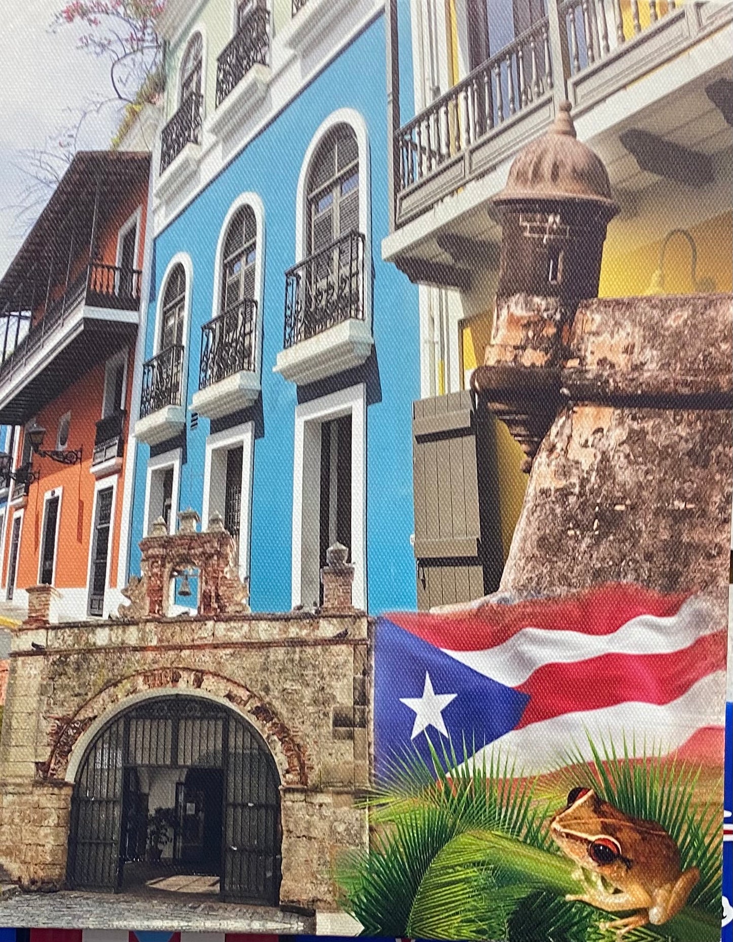 Prints on canvas Puerto Rico 1