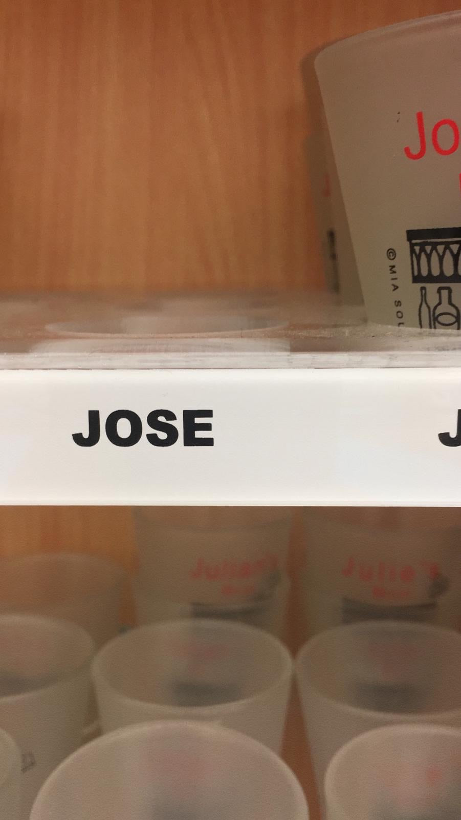 Personalized shot glasses
