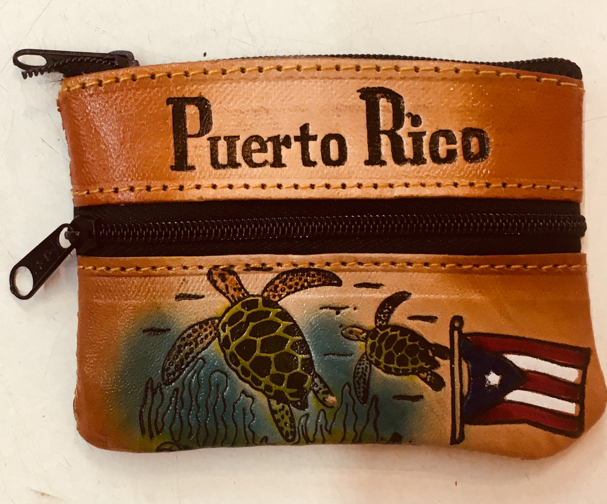 Leather coin bags