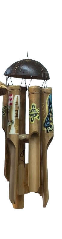 Bamboo wind chime Taino