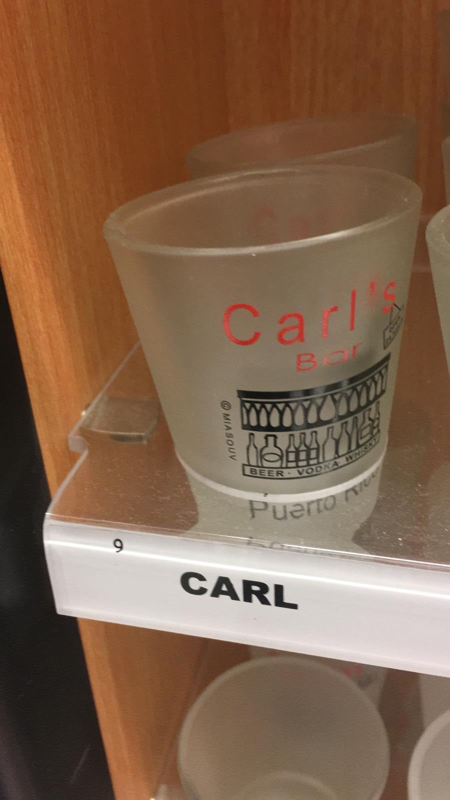 Personalized shot glasses