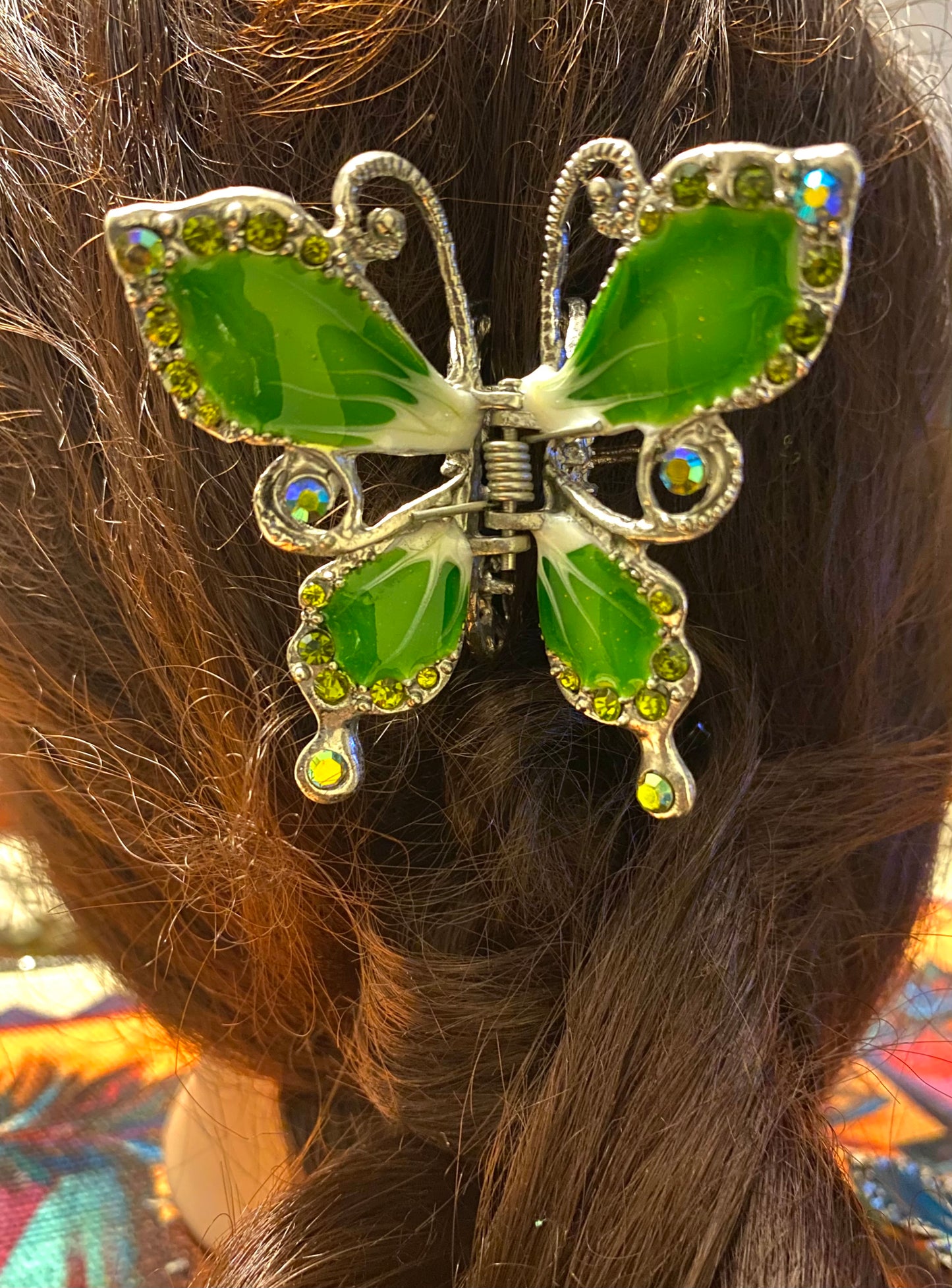 Butterfly hair clip