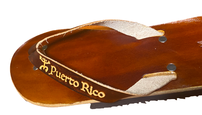 Leather sandals Puerto Rico 1