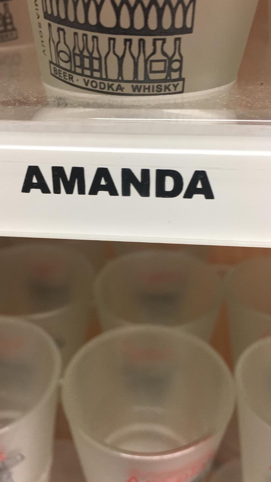 Personalized shot glasses