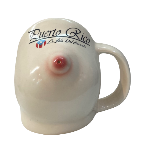 Boob mug Puerto Rico