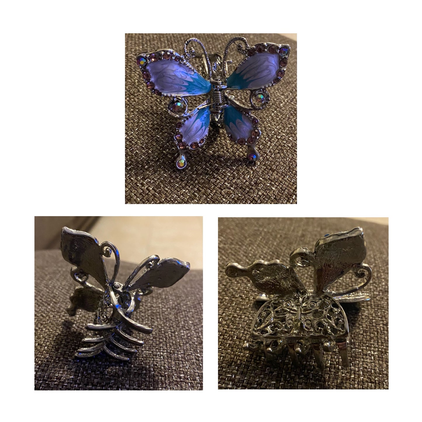 Butterfly hair clip