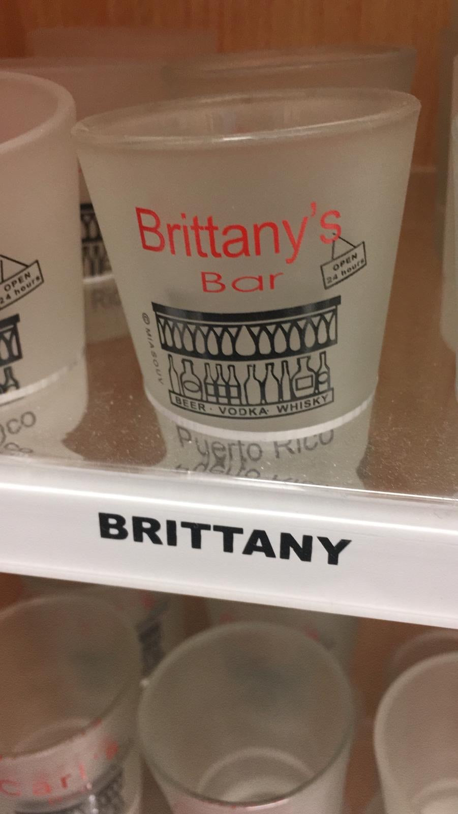 Personalized shot glasses