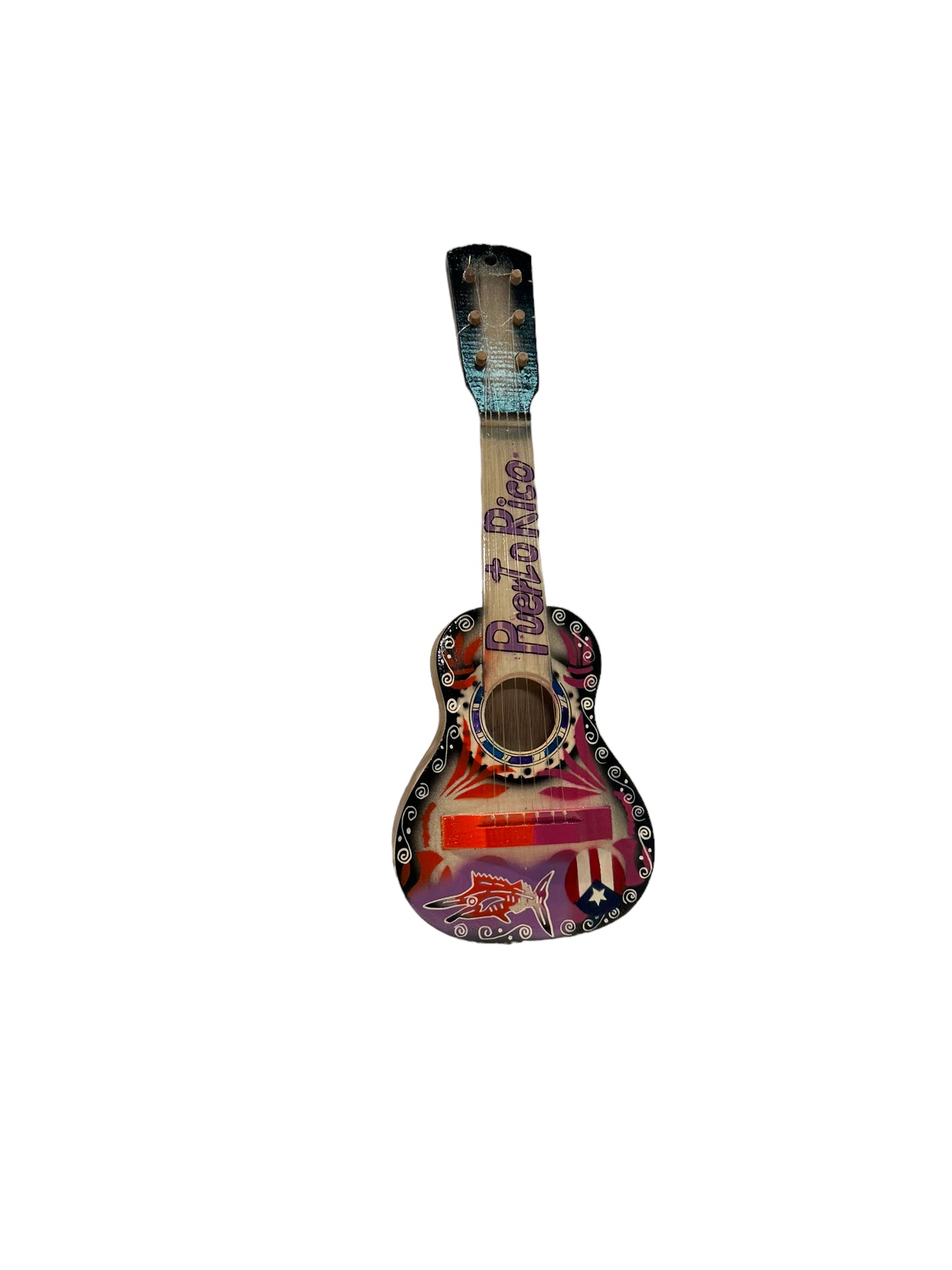 wooden guitar Puerto Rico
