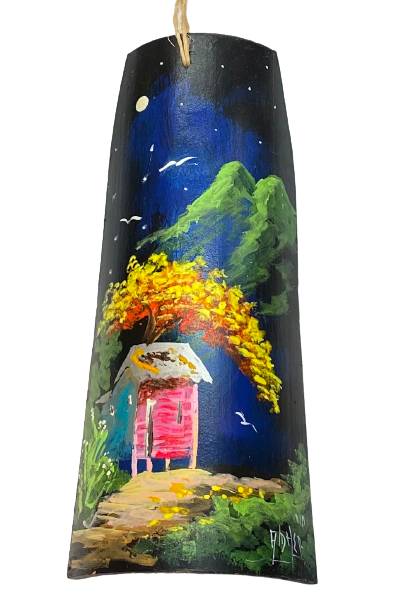 Original painted tejas 1