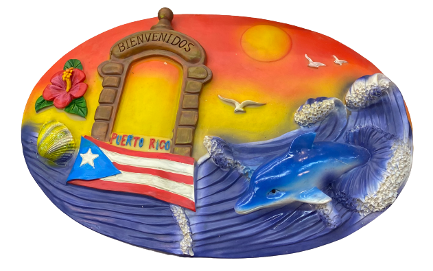 Wall decor bienvenido Garita