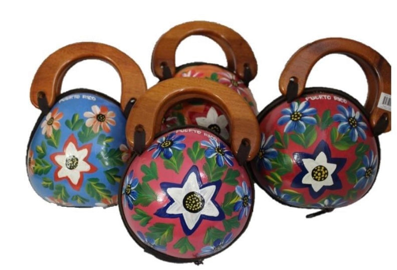 Round Coconut shell bag