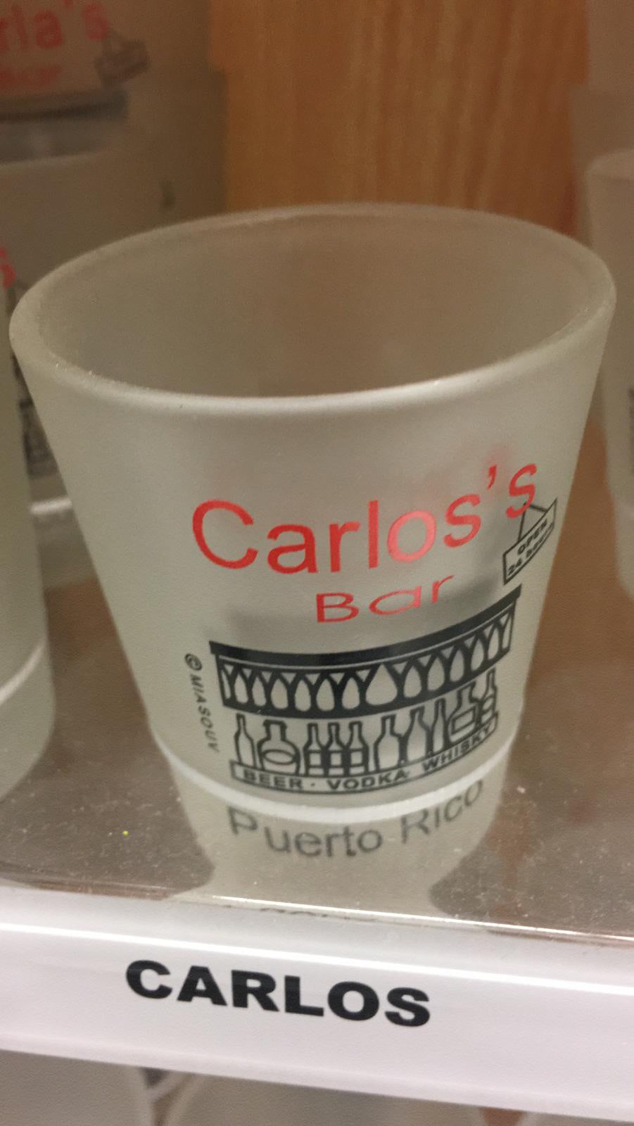 Personalized shot glasses
