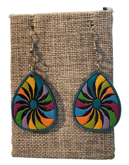 Wood earrings